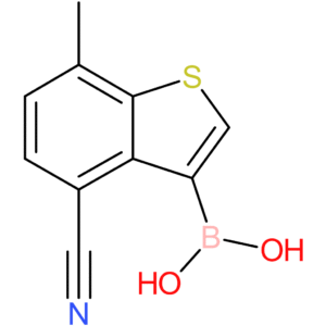 4-cyano-7-methylbenzothiophene-3-boronic acid