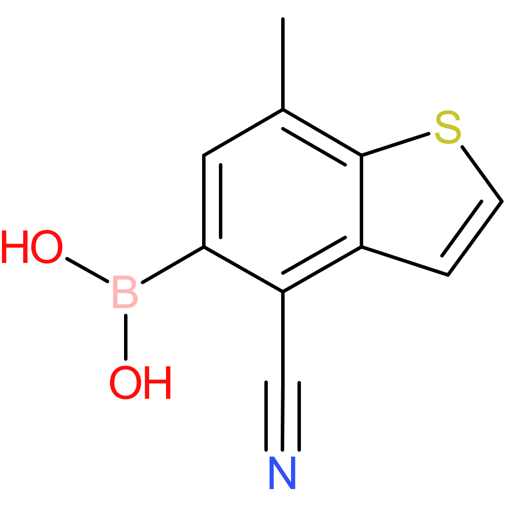 4-cyano-7-methylbenzothiophene-5-boronic acid