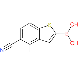 5-cyano-4-methylbenzothiophene-2-boronic acid