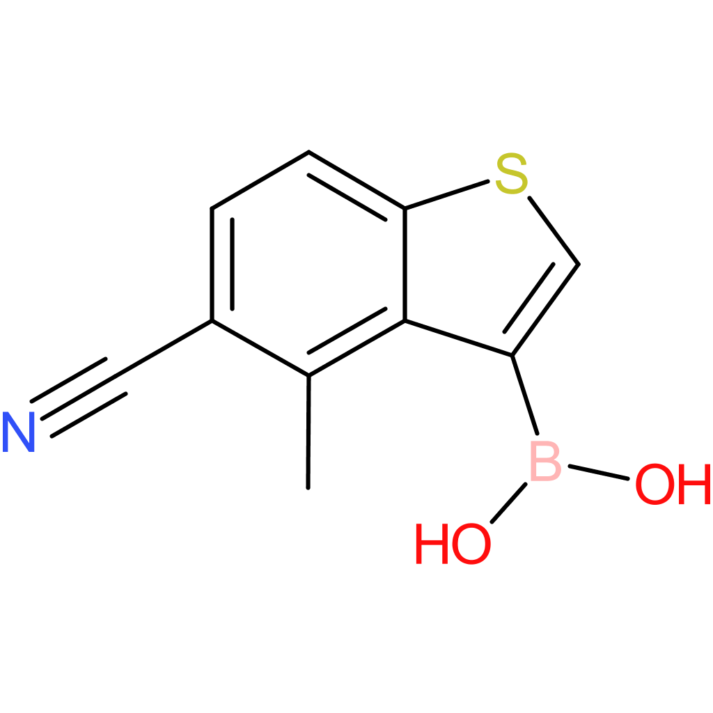 5-cyano-4-methylbenzothiophene-3-boronic acid