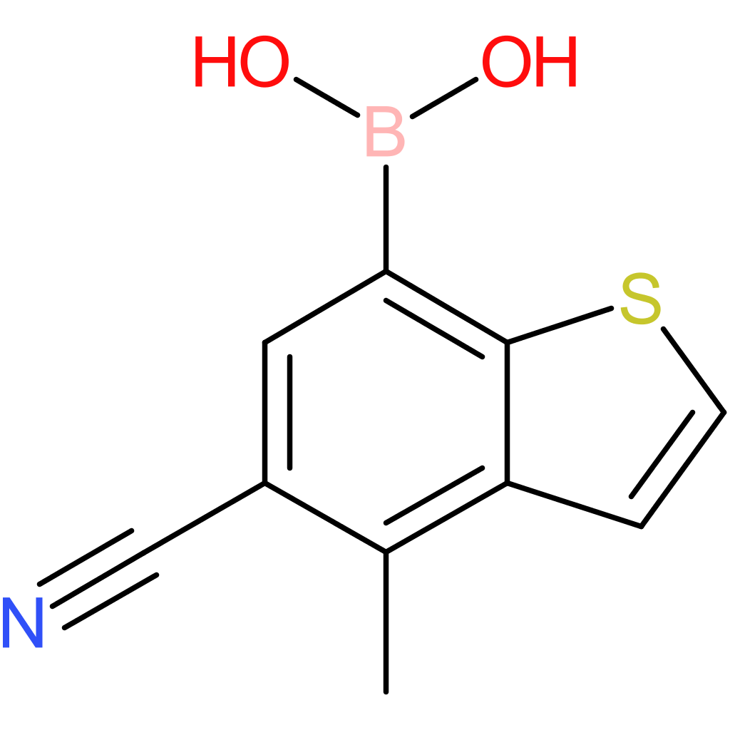 5-cyano-4-methylbenzothiophene-7-boronic acid
