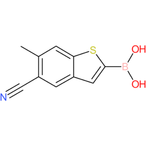 5-cyano-6-methylbenzothiophene-2-boronic acid