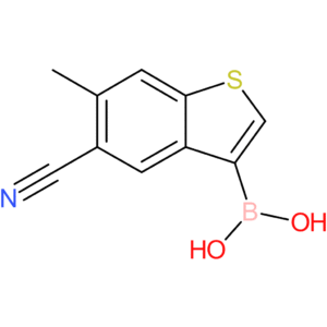 5-cyano-6-methylbenzothiophene-3-boronic acid