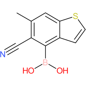 5-cyano-6-methylbenzothiophene-4-boronic acid