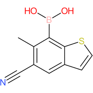 5-cyano-6-methylbenzothiophene-7-boronic acid