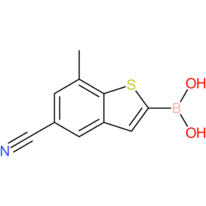 5-cyano-7-methylbenzothiophene-2-boronic acid