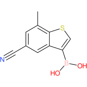 5-cyano-7-methylbenzothiophene-3-boronic acid