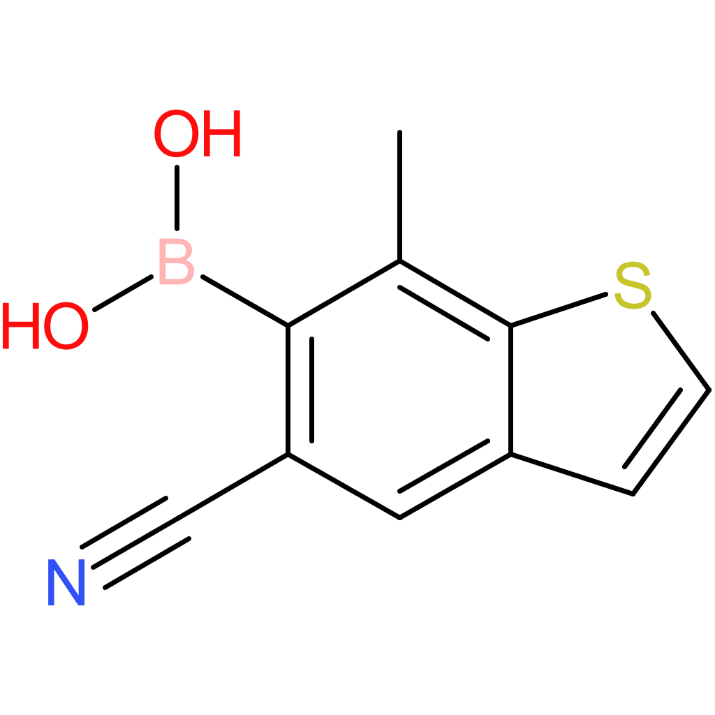 5-cyano-7-methylbenzothiophene-6-boronic acid