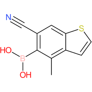 6-cyano-4-methylbenzothiophene-5-boronic acid