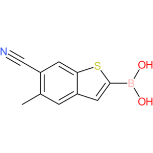 6-cyano-5-methylbenzothiophene-2-boronic acid