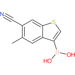 6-cyano-5-methylbenzothiophene-3-boronic acid