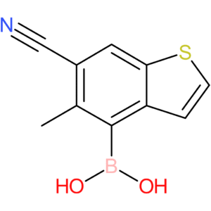 6-cyano-5-methylbenzothiophene-4-boronic acid
