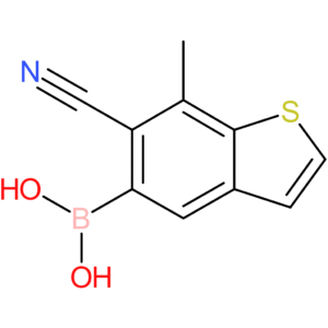 6-cyano-7-methylbenzothiophene-5-boronic acid