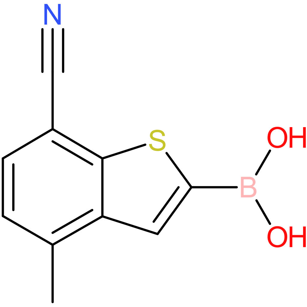 7-cyano-4-methylbenzothiophene-2-boronic acid