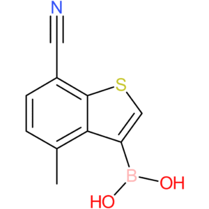 7-cyano-4-methylbenzothiophene-3-boronic acid
