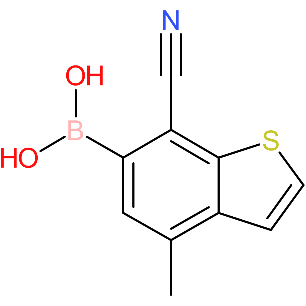 7-cyano-4-methylbenzothiophene-6-boronic acid