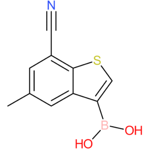 7-cyano-5-methylbenzothiophene-3-boronic acid