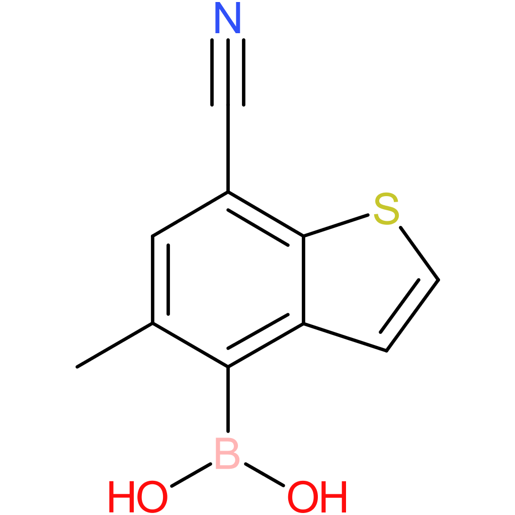 7-cyano-5-methylbenzothiophene-4-boronic acid