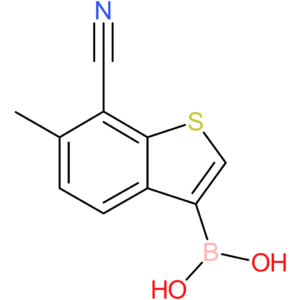 7-cyano-6-methylbenzothiophene-3-boronic acid