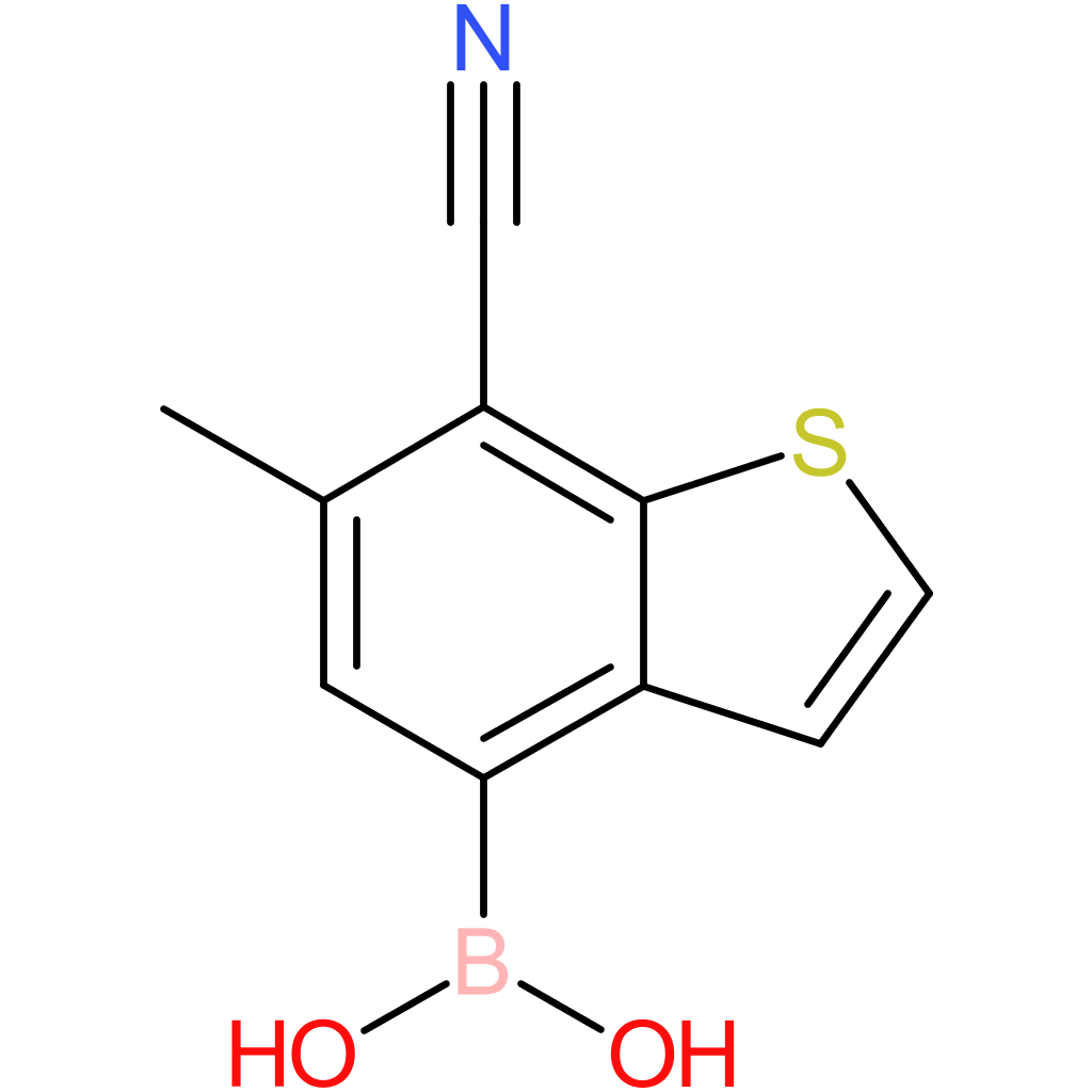 7-cyano-6-methylbenzothiophene-4-boronic acid