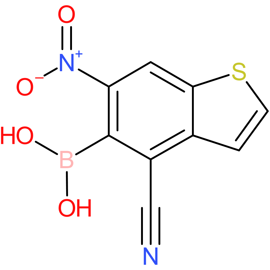 4-cyano-6-nitrobenzothiophene-5-boronic acid