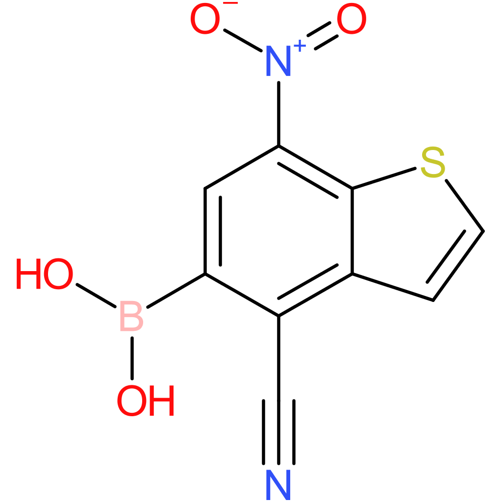 4-cyano-7-nitrobenzothiophene-5-boronic acid