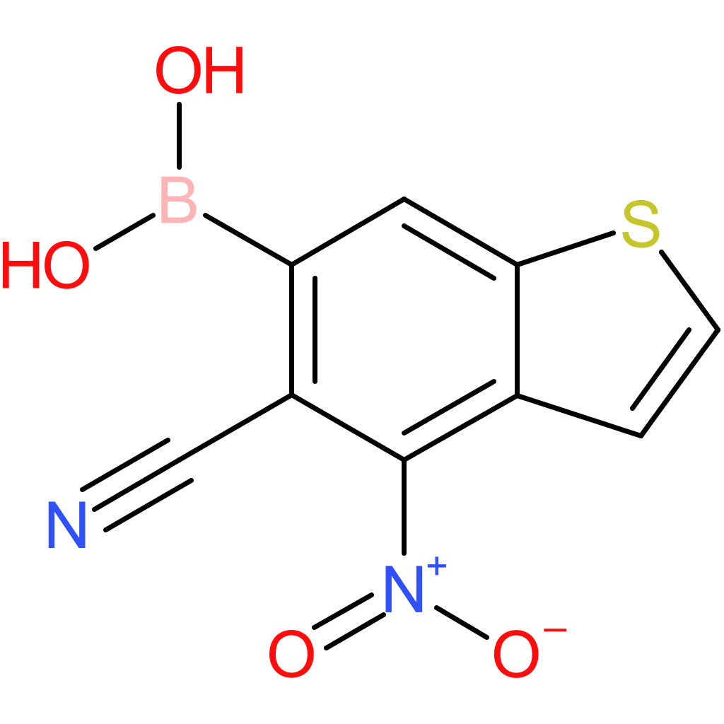 5-cyano-4-nitrobenzothiophene-6-boronic acid
