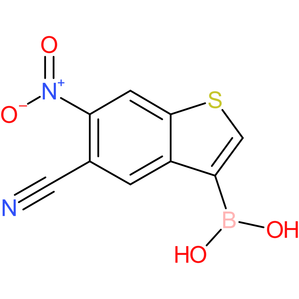 5-cyano-6-nitrobenzothiophene-3-boronic acid