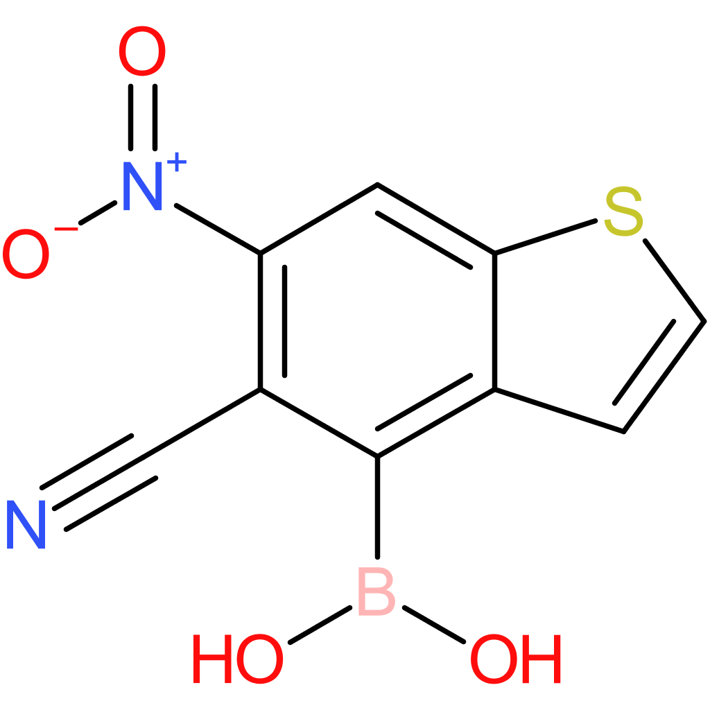 5-cyano-6-nitrobenzothiophene-4-boronic acid
