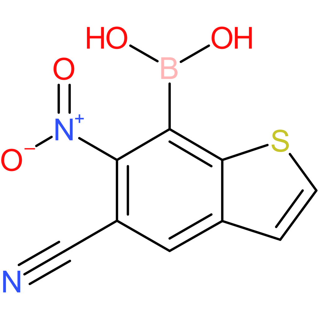 5-cyano-6-nitrobenzothiophene-7-boronic acid