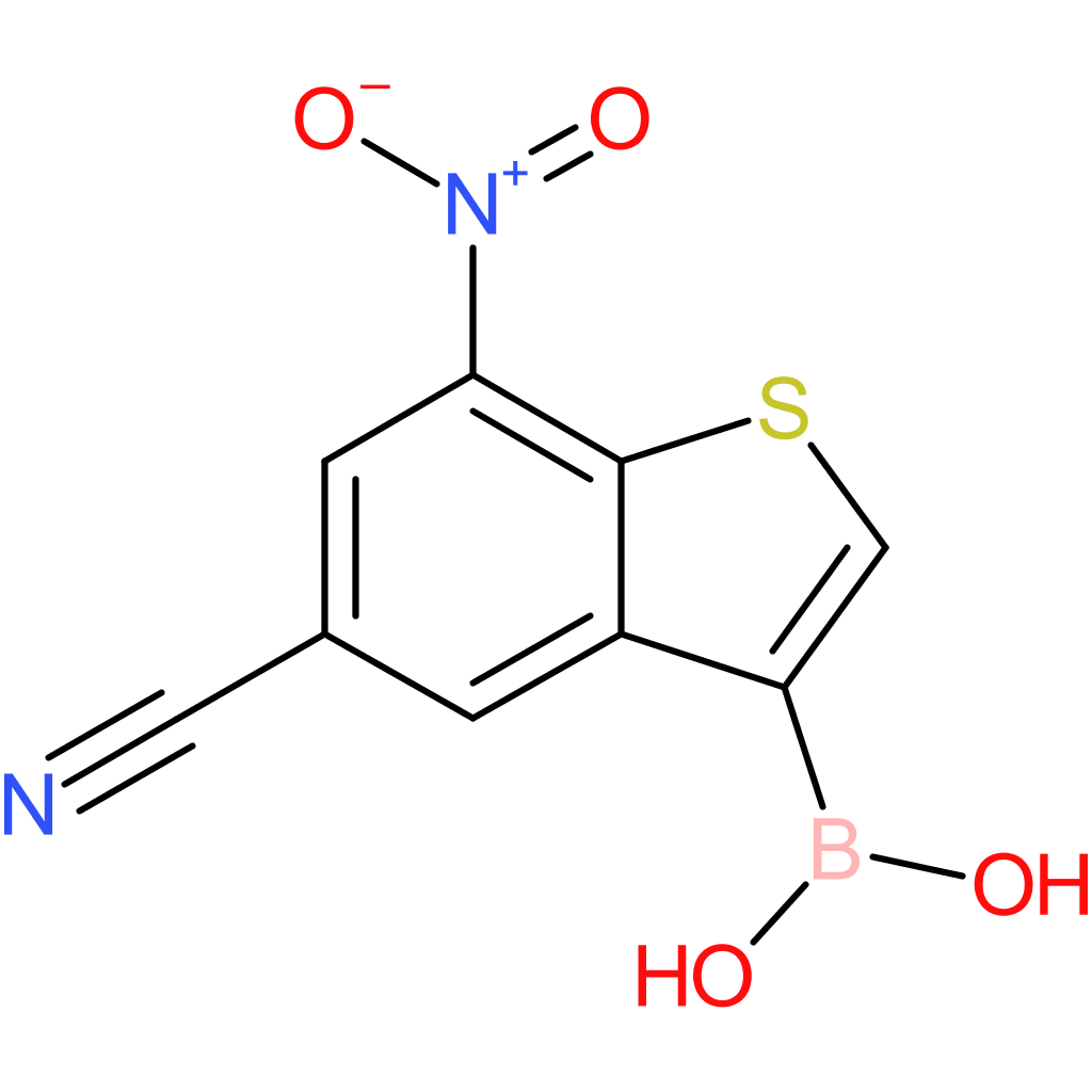 5-cyano-7-nitrobenzothiophene-3-boronic acid
