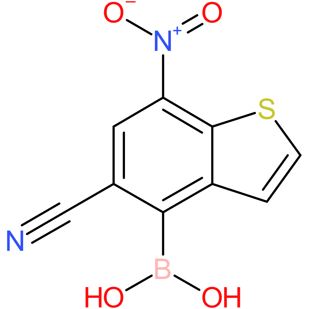 5-cyano-7-nitrobenzothiophene-4-boronic acid