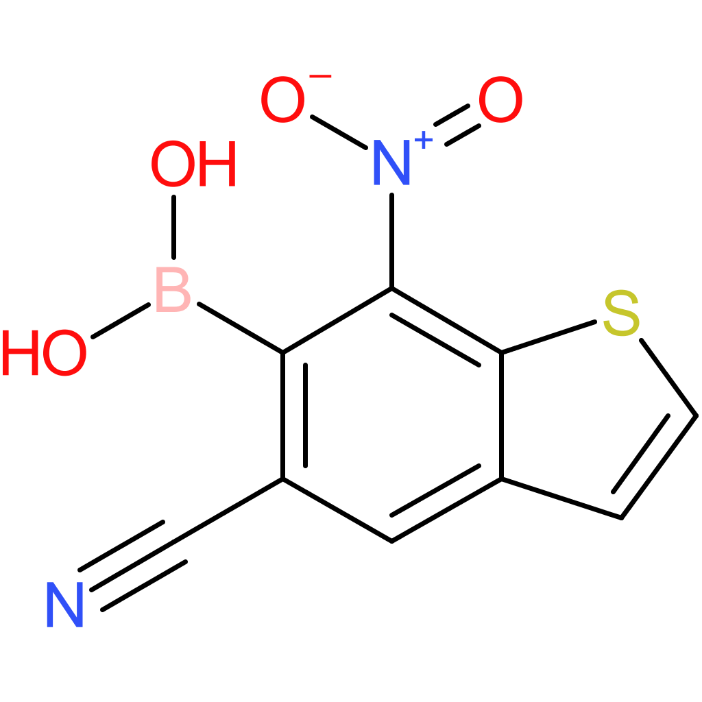 5-cyano-7-nitrobenzothiophene-6-boronic acid