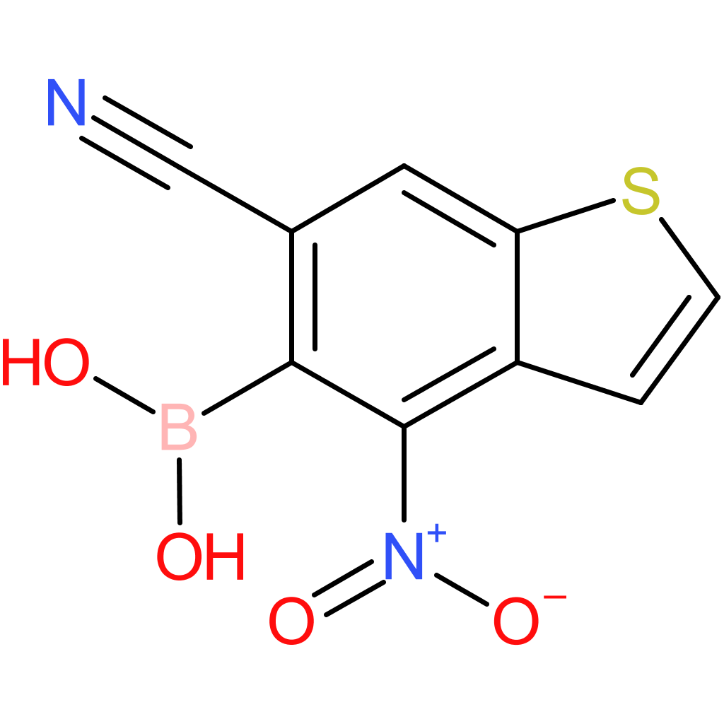 6-cyano-4-nitrobenzothiophene-5-boronic acid