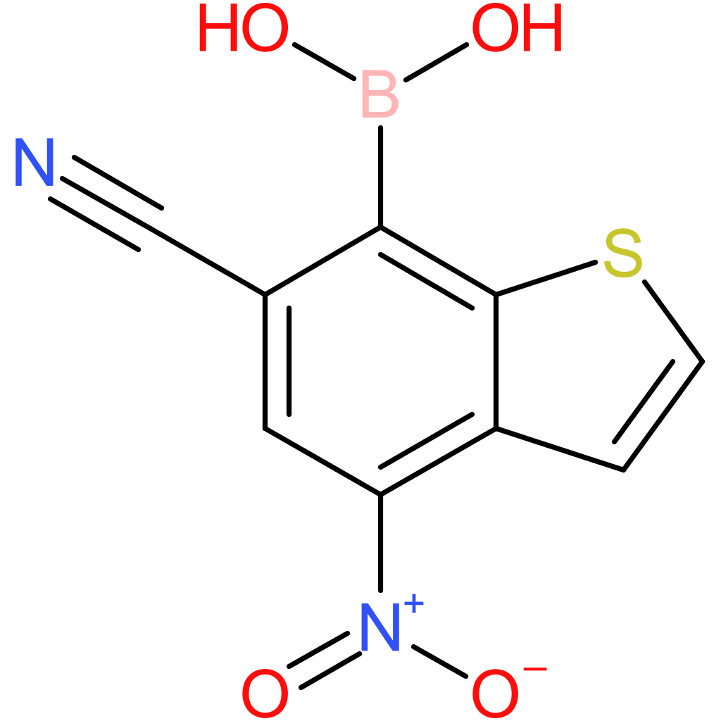 6-cyano-4-nitrobenzothiophene-7-boronic acid