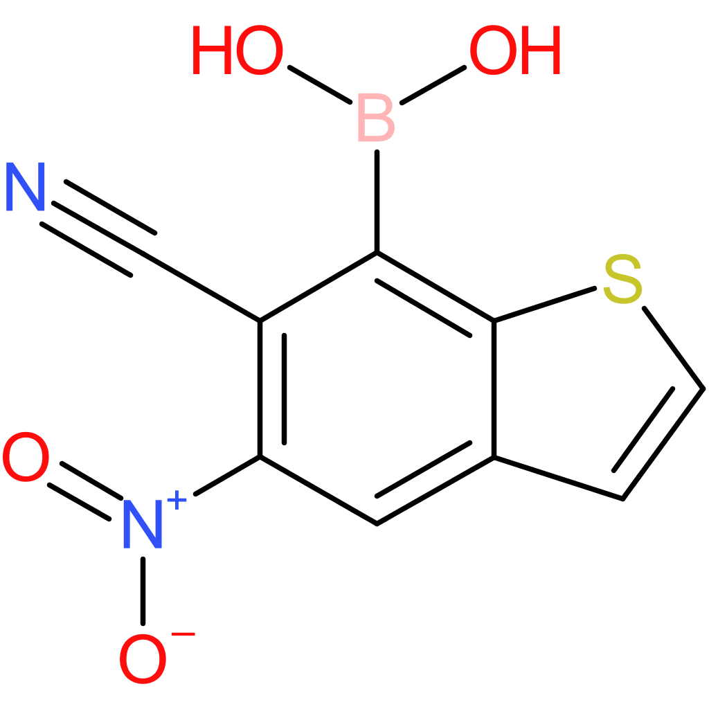 6-cyano-5-nitrobenzothiophene-7-boronic acid
