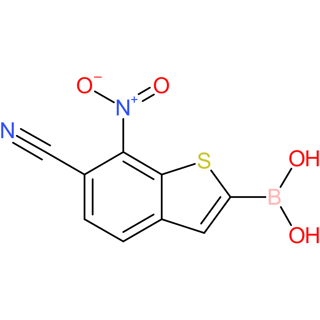 6-cyano-7-nitrobenzothiophene-2-boronic acid