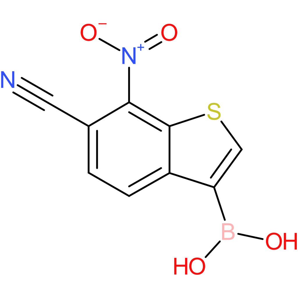 6-cyano-7-nitrobenzothiophene-3-boronic acid