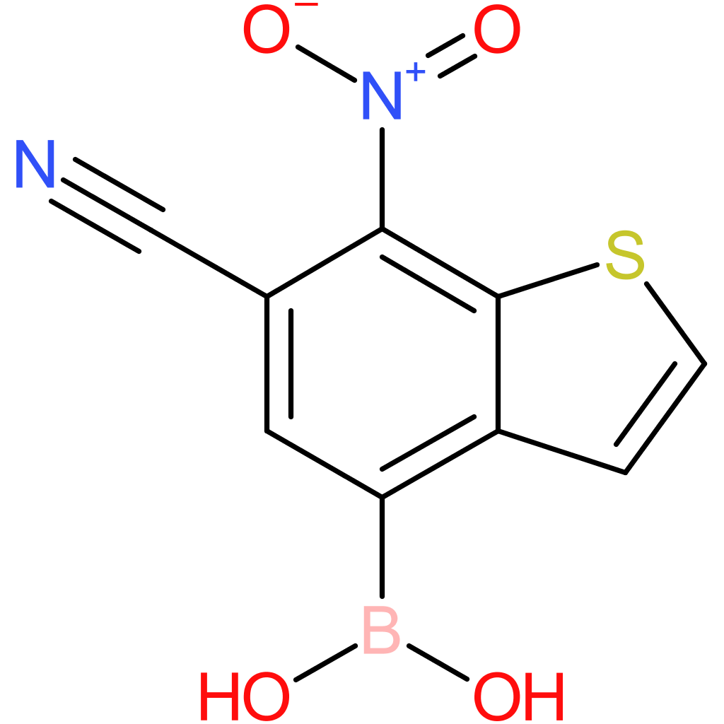 6-cyano-7-nitrobenzothiophene-4-boronic acid