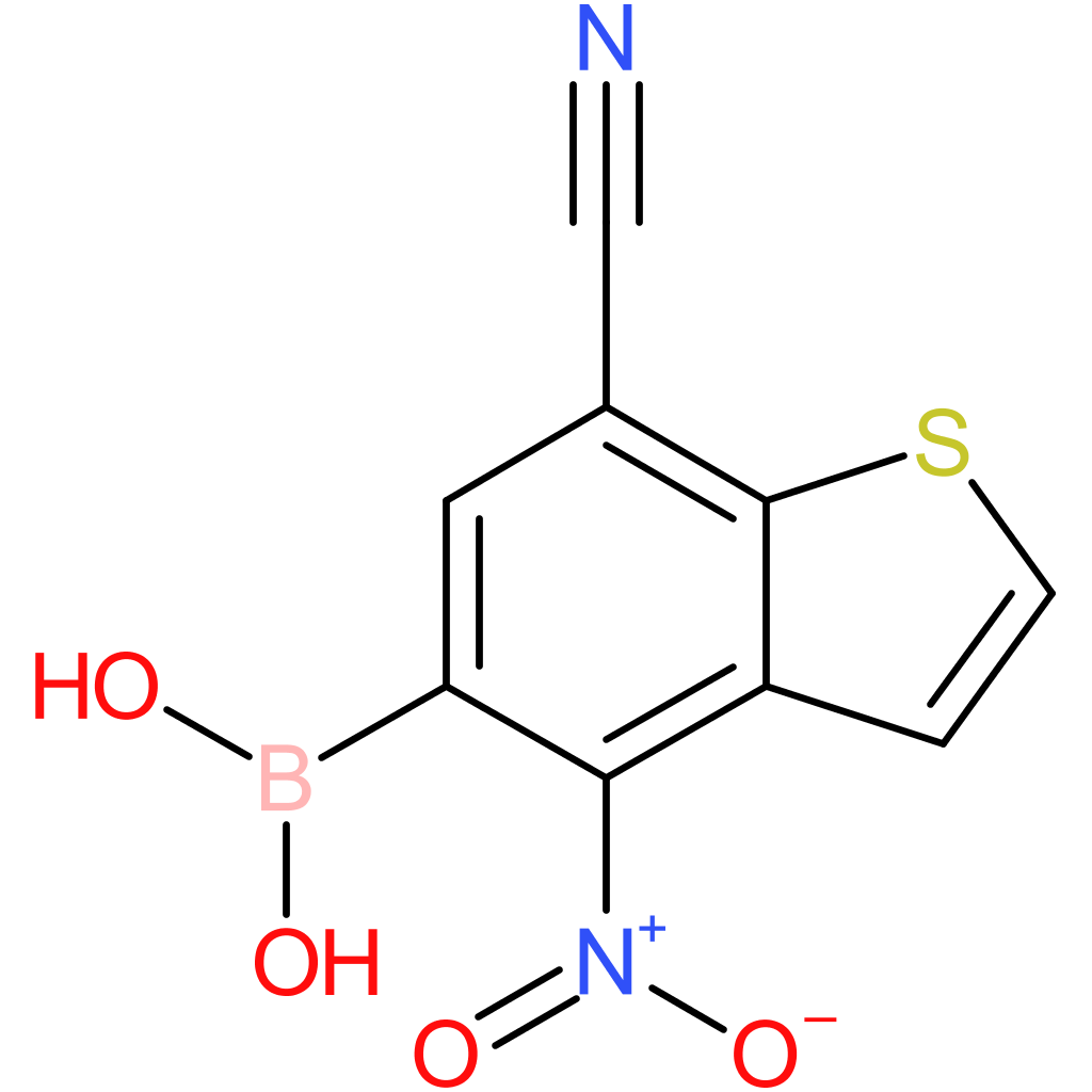 7-cyano-4-nitrobenzothiophene-5-boronic acid