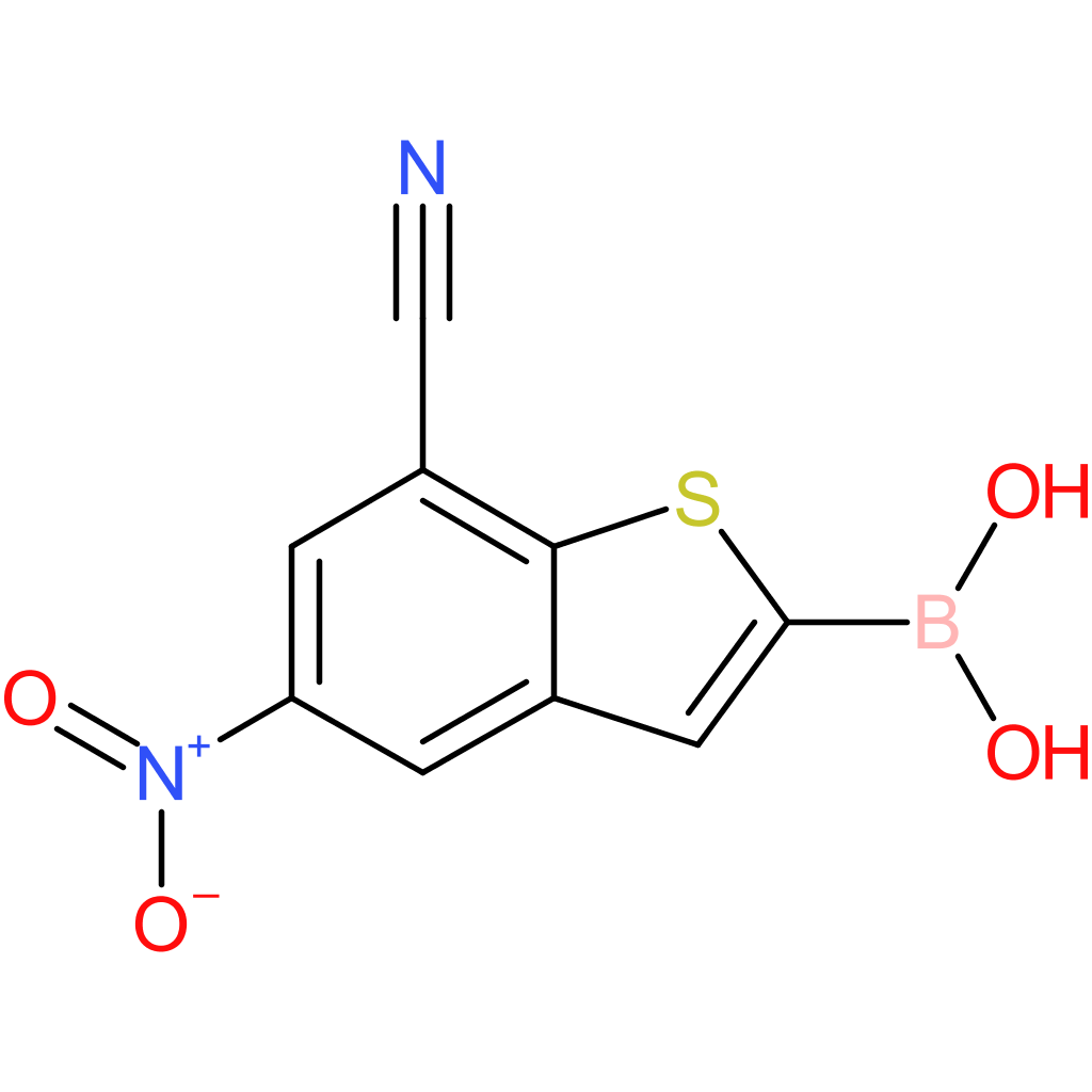 7-cyano-5-nitrobenzothiophene-2-boronic acid