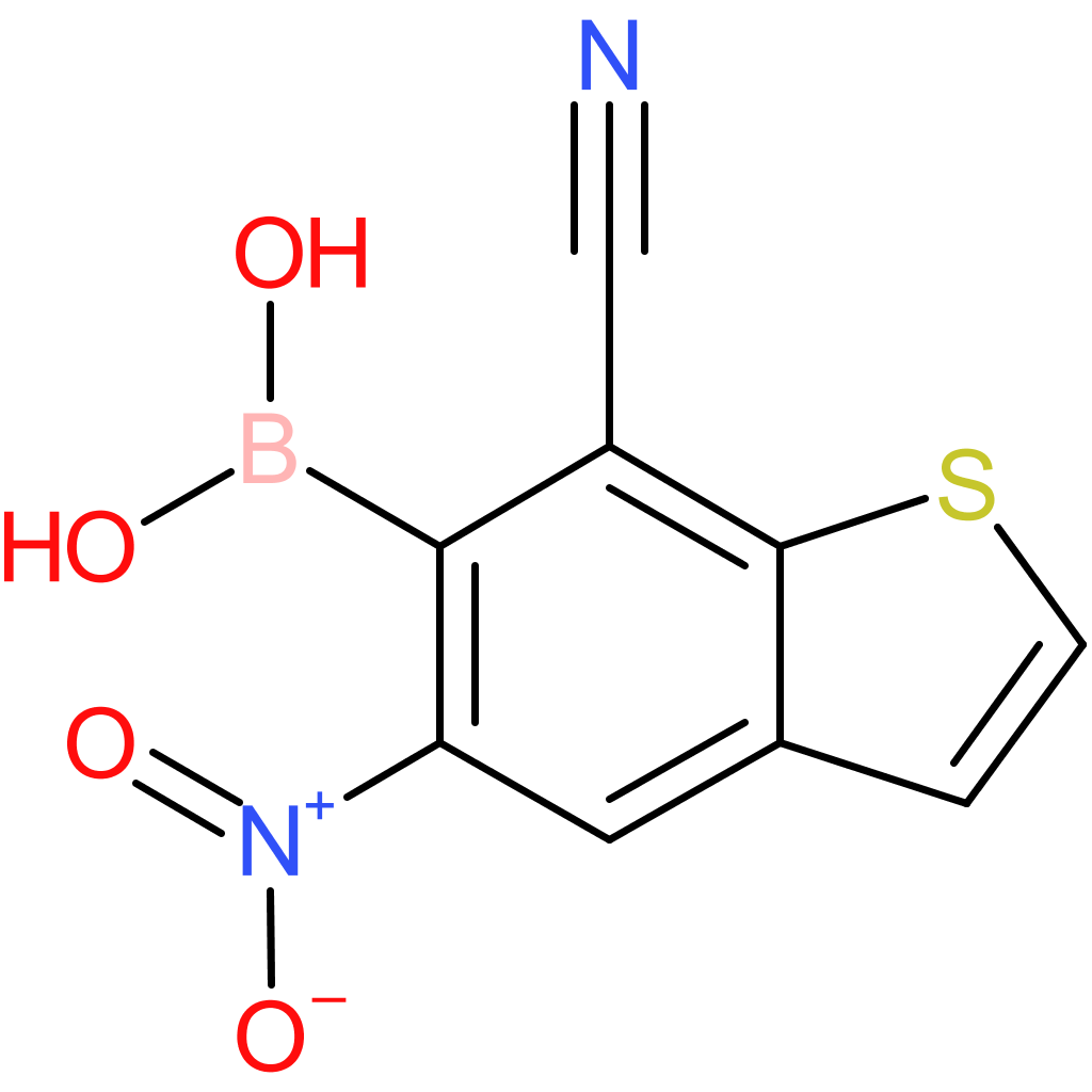 7-cyano-5-nitrobenzothiophene-6-boronic acid