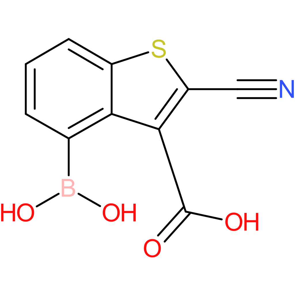 3-carboxy-2-cyanobenzothiophene-4-boronic acid