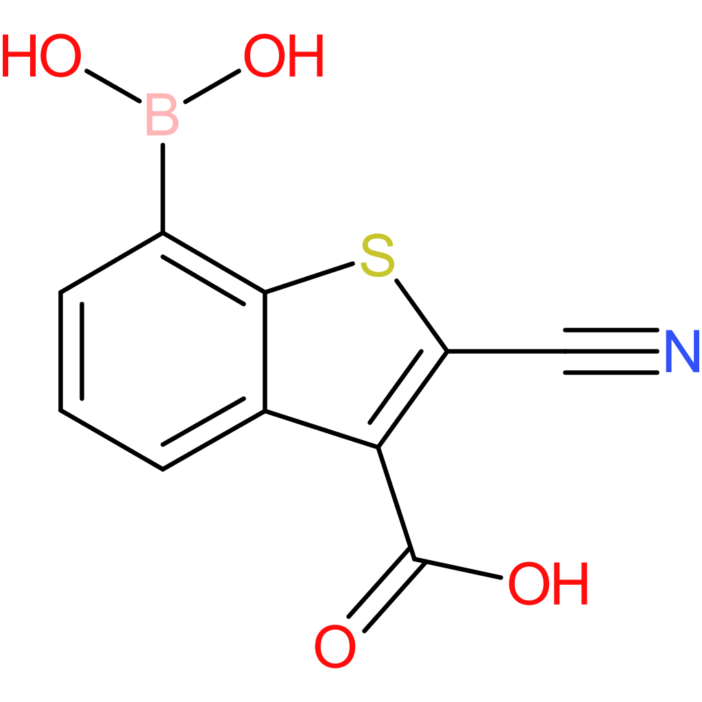 3-carboxy-2-cyanobenzothiophene-7-boronic acid