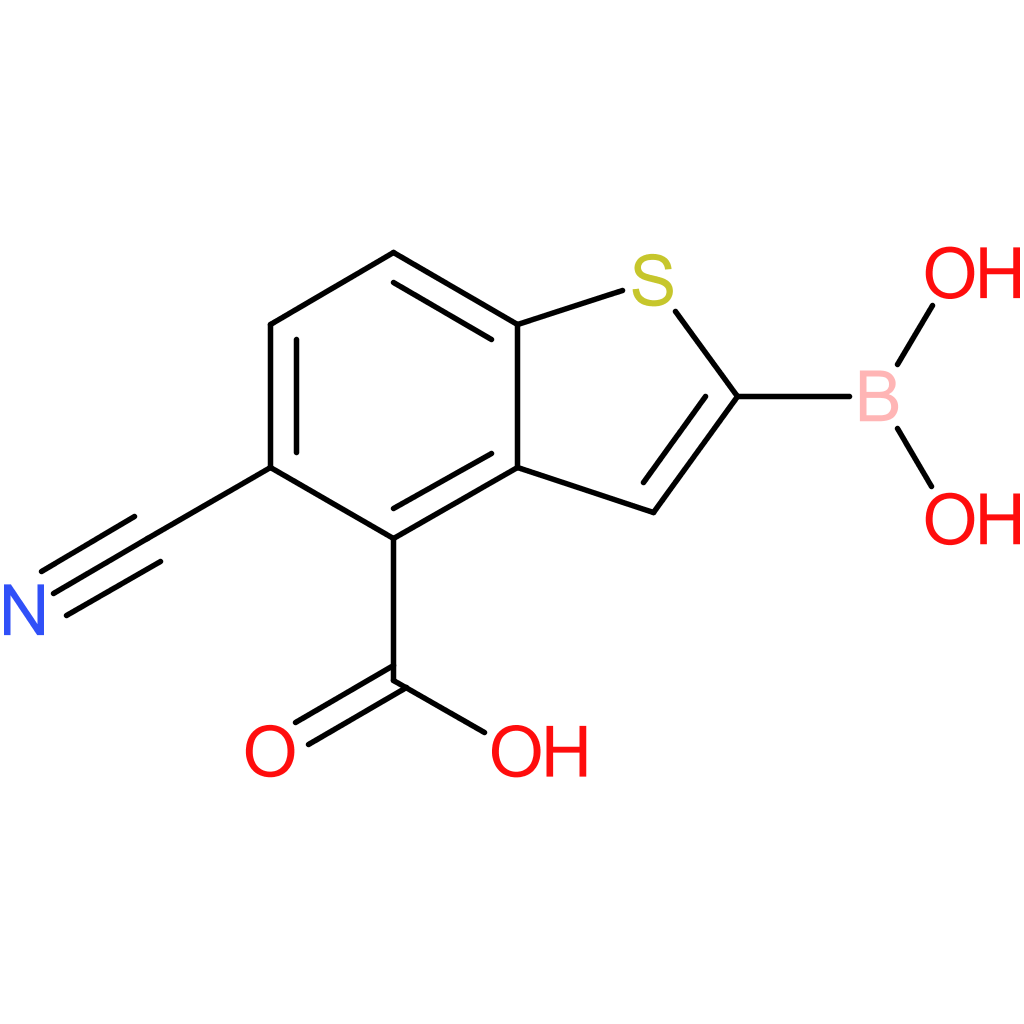 4-carboxy-5-cyanobenzothiophene-2-boronic acid