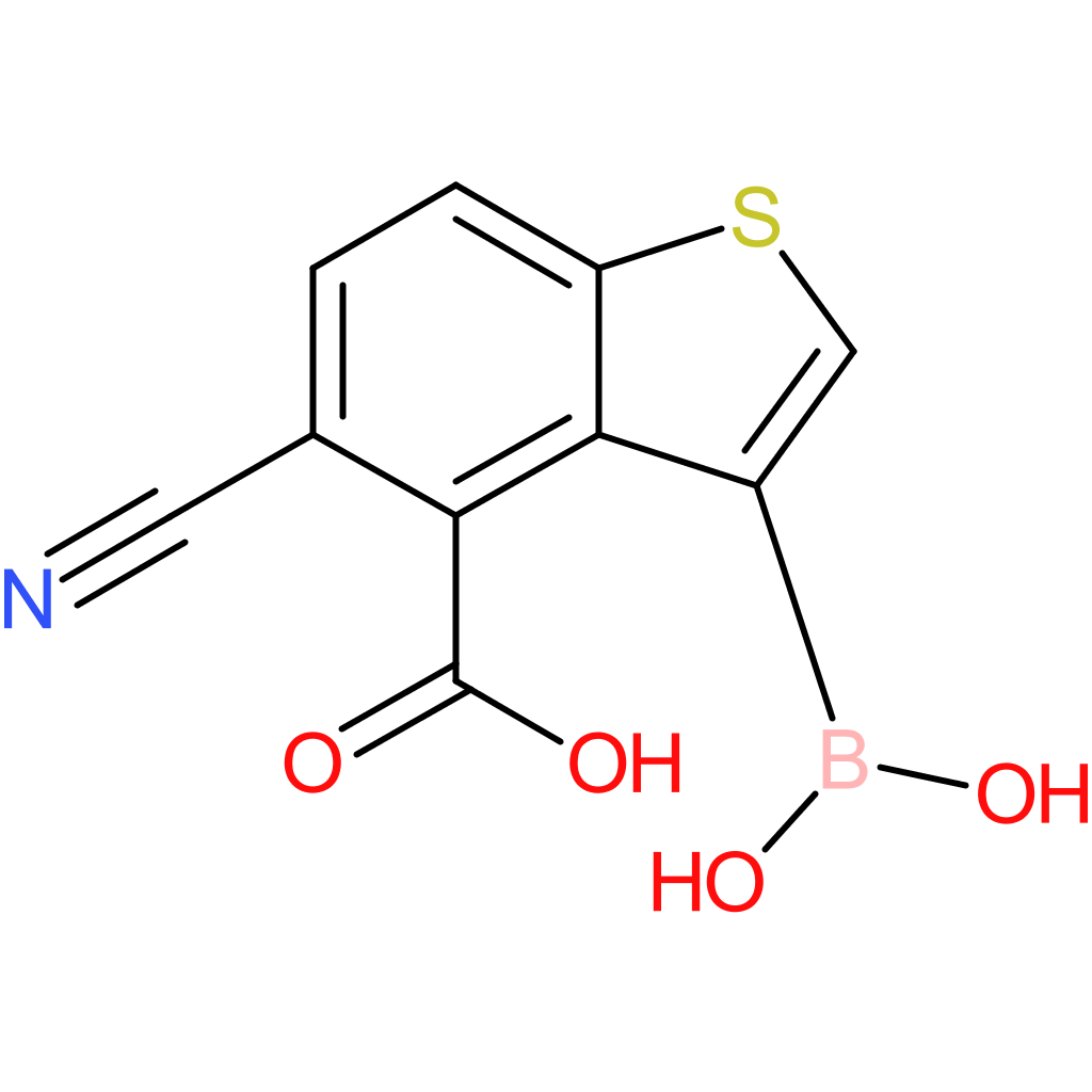 4-carboxy-5-cyanobenzothiophene-3-boronic acid