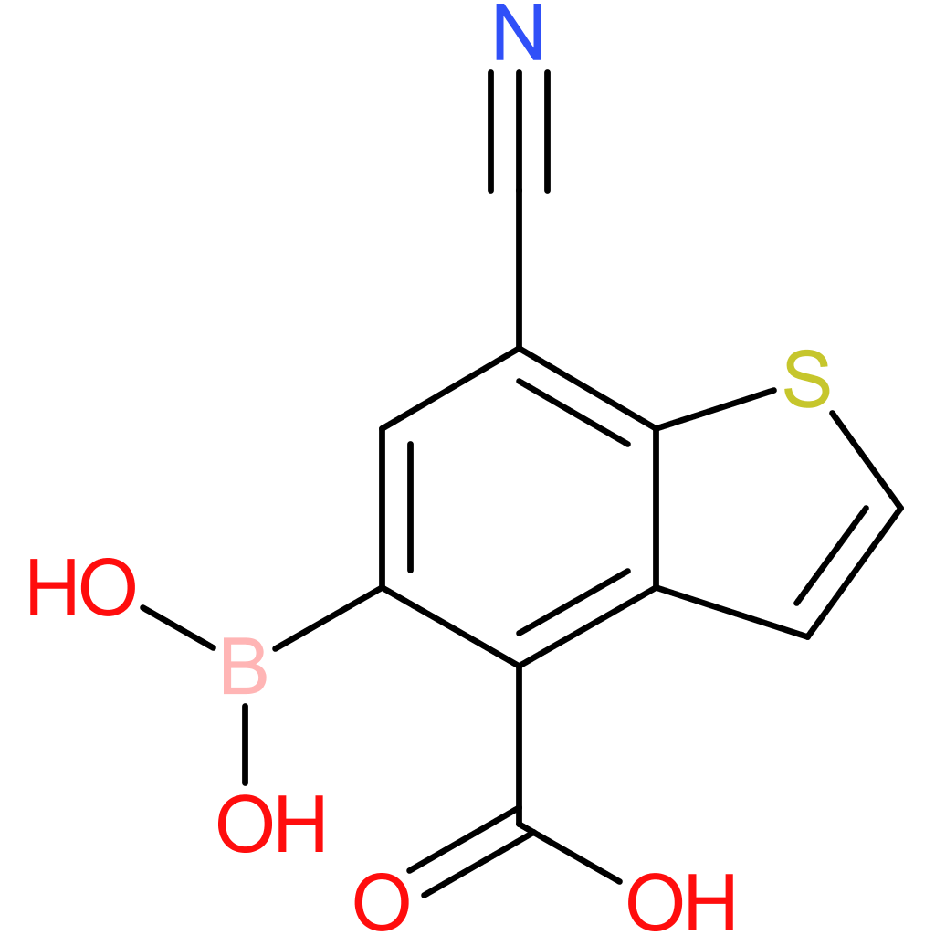 4-carboxy-7-cyanobenzothiophene-5-boronic acid