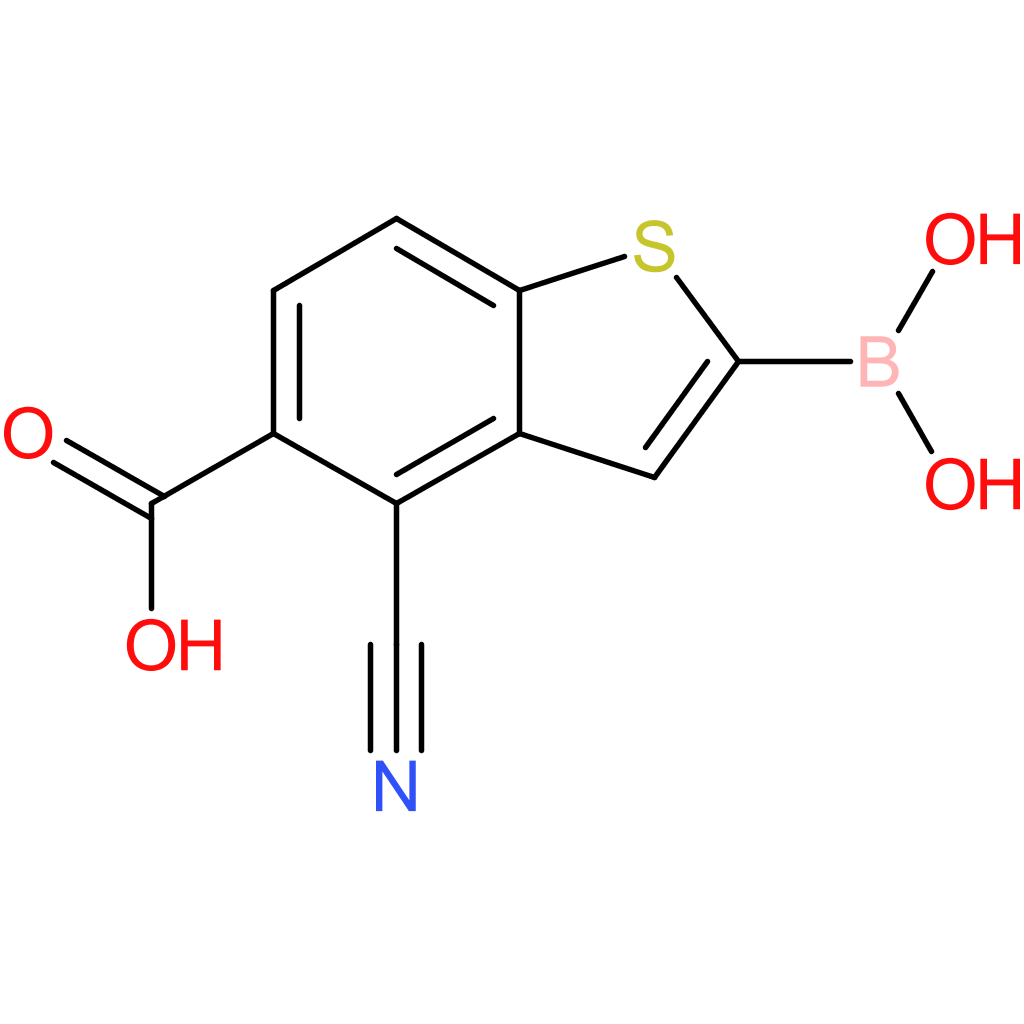 5-carboxy-4-cyanobenzothiophene-2-boronic acid