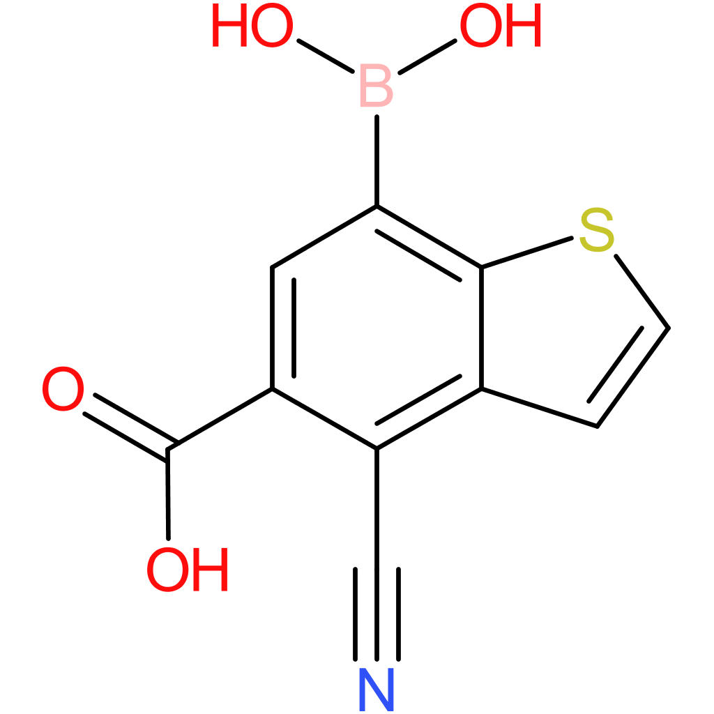5-carboxy-4-cyanobenzothiophene-7-boronic acid