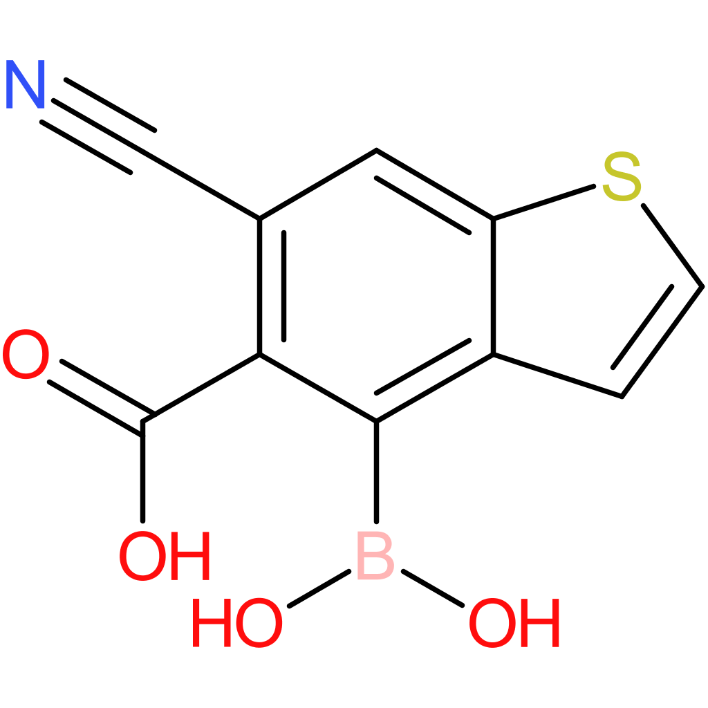 5-carboxy-6-cyanobenzothiophene-4-boronic acid